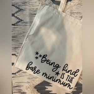 Kindness tote bag